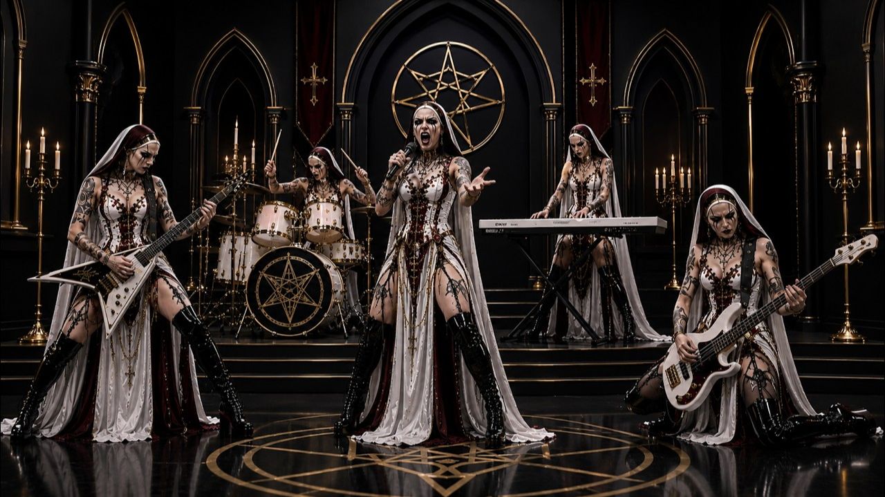 Obsidian Sisters 🔥 Extreme Heavy Metal Mix Vol. 56  Gothic Cathedral Metal X Female Vocals
