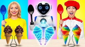 Кулинарный Челлендж_ Я против Робота _ Кухонные Лайфхаки и Рецепты