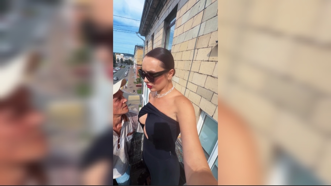 ДАЛА ПОТЕРЕТЬСЯ об себя работяге РАДИ ФОТОК