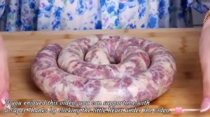 Секрет сочной колбасы! Самый простой рецепт домашней колбасы