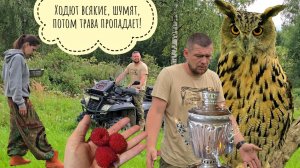 Сова Ёль вырастила красивое, а мы суету наводим. Редкие кадры счастливого Артёма и самовар с блинами