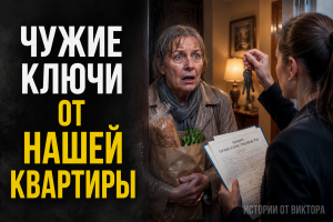 Незнакомка пришла с ключами от нашей квартиры
