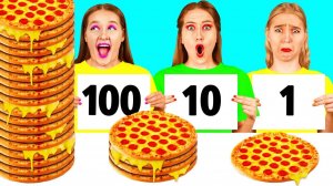 100 Слоев Еды Челлендж # Потрясающие Кухонные Лайфхаки от Fun Challenge