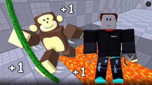 игра про обезьян в roblox...