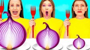 Большая, Средняя или Маленькая Тарелка Челлендж | Смешные Кухонные Моменты