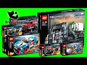Сборка всех наборов LEGO Technic зимней серии 2018 года