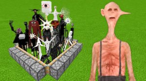 Все новые мобы из крипипаст, собранные вместе в Minecraft