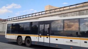 Автобус Голаз-622810-10 следует по маршруту 316(Ивантеевка-Москва)