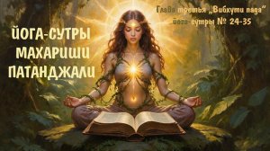 Аудиокнига. 3-я глава, сутры № 24-35. «Философия йоги Махариши Патанджали, доступное толкование»