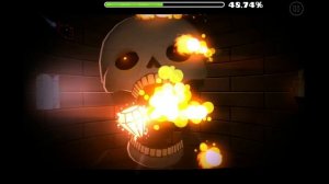 Skeletal shenanigans showcase.| level by YoReid. In Geometry Dash