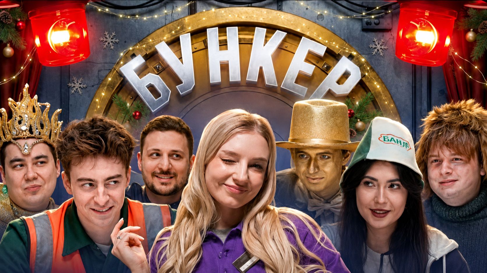 БУНКЕР В РЕАЛЬНОЙ ЖИЗНИ!**Егор Шкред, Даник, Чернец, Монтажник, Екатзе, Виолетта, Макс** (ЯЯНА)