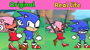 ШУТКА СОНИКА ЗАХОДИТ СЛИШКОМ ДАЛЕКО — SONIC THE HEDGEHOG ｜ ОРИГИНАЛ ПРОТИВ РЕАЛЬНОЙ ЖИЗНИ
