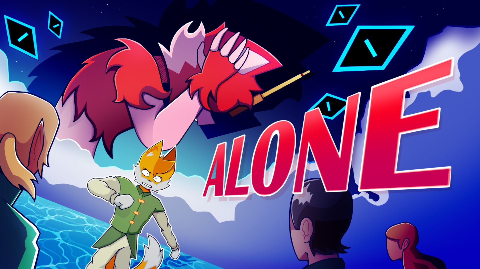 БИСКАС - Alone (2D КЛИП)