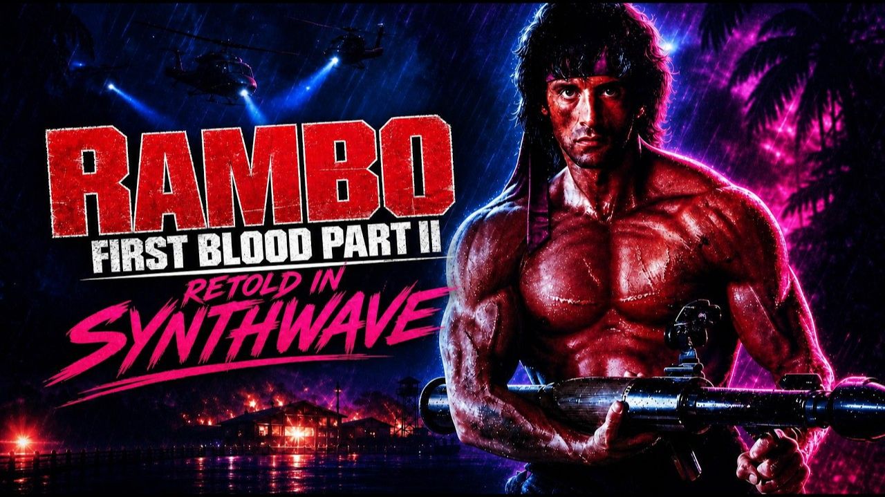 What You Call Hell (He Calls Home) — First Blood Part II Retold In Synthwave
