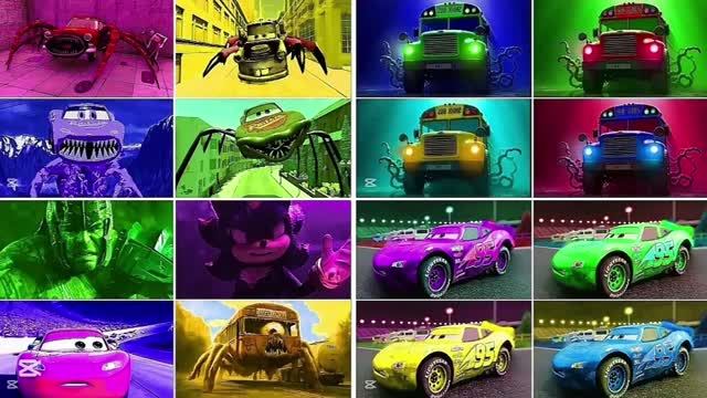 МУЛЬТИКИ Молния Маккуин против Соника и Халка: Гонка и Танцующий Мем 🏎️🦔