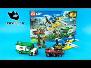 LEGO CITY 60175 Горный речной грабеж: Скоростная сборка для коллекционеров
