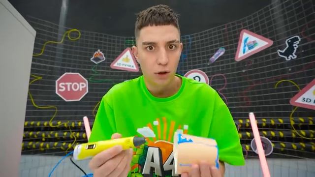 а4 - 3D ПРИНТЕР Vs 3D РУЧКА ЧЕЛЛЕНДЖ !
