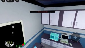 Играю с классом пожарник с Сергеем в Roblox