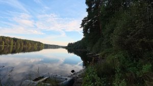 Рыбалка с ночевкой на Режевском пруду. Боковой кивок.