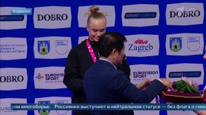 Россиянка Мельникова завоевала золото чемпионата Европы в опорном прыжке.