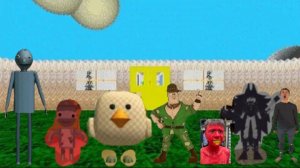 Everyone is Baldi's 7 Boss Fight Mods EPIC PART 9 - ALL PERFECT