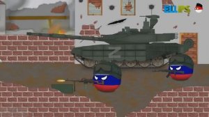 Russia - Ukraine War Countryballs