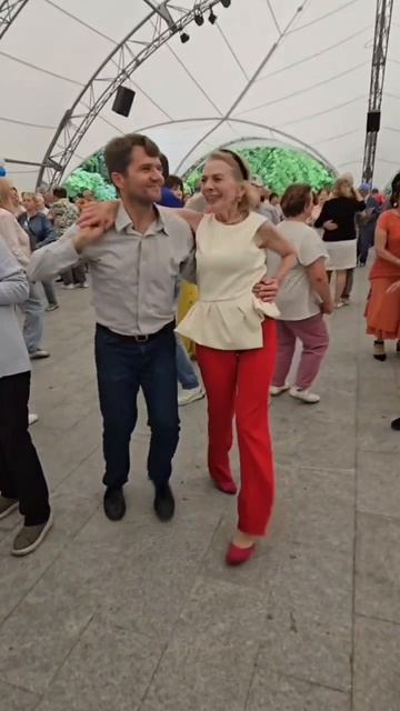 ❤️Сокольники👍👍👍Танцуют Ирина и Андрей! Супер!
