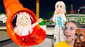 НЕ КАТАЙСЯ С ПРОКЛЯТОЙ ГОРКИ В БРУКХЕЙВЕН в ROBLOX! С АЛЁНОЙ