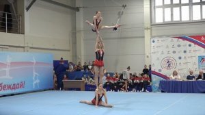 Спортивная акробатика - 1-й этап Спартакиады учащихся РФ, чемпионат и первенство края - 2026 г.