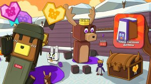 Хардкор на НЕПРИКАСАЕМЫЙ в Снежной Долине💀☃️// Приключения Супер Мишки/ Super Bear Adventure