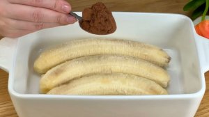 НОВЫЙ полезный десерт! 2 простых ингредиента! Очень быстрый и вкусный рецепт