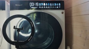 4 часть стирка вещей на программе хлопок 30 градусов 1200  об/мин