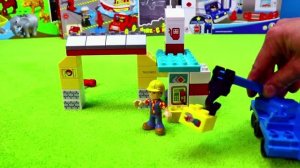 Полиция Трактор Паровозик 🚂 🚚 И другие игрушки в детском видео