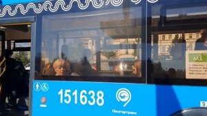 Автобус Лиаз-5292.65 следует по маршруту м1