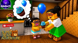 🧁🎈 МОЙ МЕДВЕЖОНОК ПЛАЧЕТ ИЗ-ЗА КАПКЕЙКА-БАЛЛОНА! 😭 | Super Bear Adventure