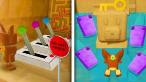 Рычаг который затопит пустыню Бимотеп - Пошаговое руководство по  процессу Super Bear Adventure