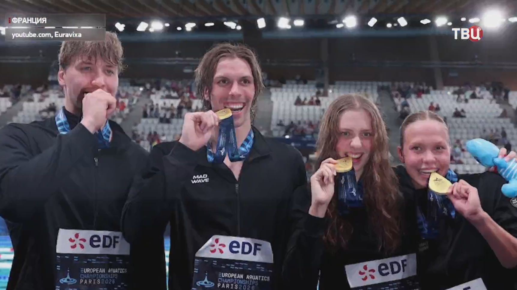 Россияне снова отличились на чемпионате по водным видам спорта во Франции