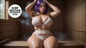 🔥 Девушка в жаркой бане: расслабление и тепло | Видеосъемка в бане
