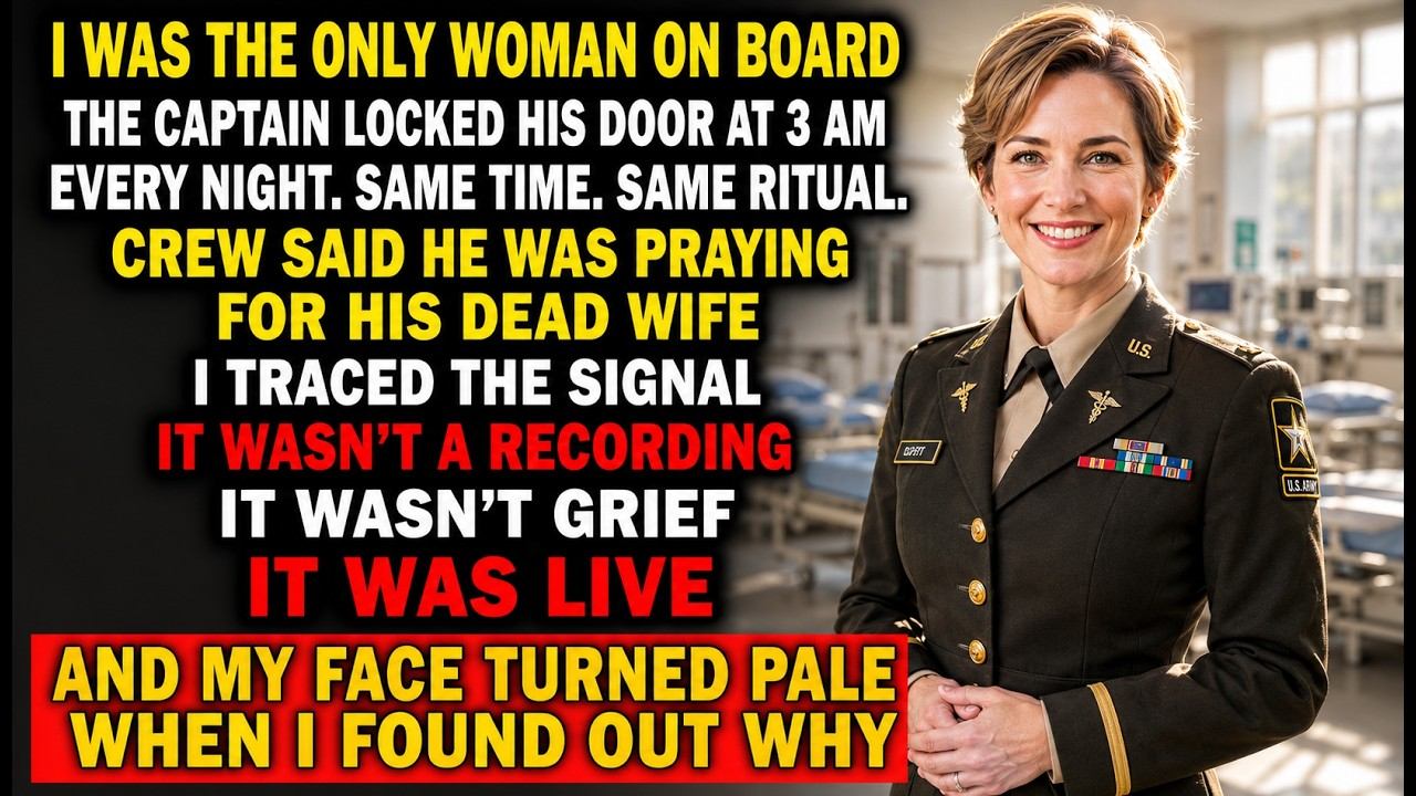 I WAS THE ONLY WOMAN ON A 90-DAY SUBMARINE MISSION — ON DAY 87, I FOUND OUT WHY THE CAPTAIN LOCKED..