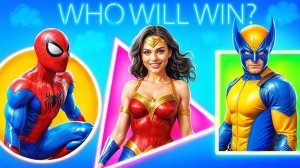 Игра в кальмара с СУПЕРГЕРОЯМИ! Спайдермен vs Росомаха в реальной жизни!