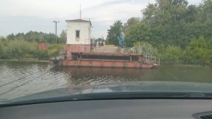 На пароме через канал им. Москвы