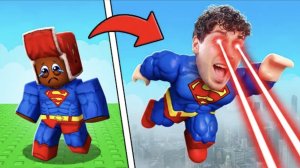 Владус  от СЛАБАКА до СИЛЬНЕЙШЕГО СУПЕРМЕНА В РОБЛОКС!😱 100% ПРОКАЧКА