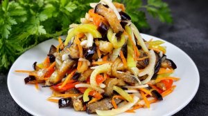 Таких вкусных баклажанов я еще не ел! Рецепт на миллион! Баклажаны с перцем