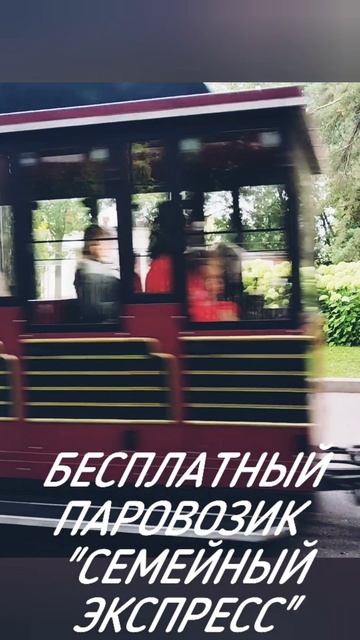Бесплатный паровозик на ВДНХ