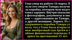 Истории из жизни |После смерти мужа я нашла коробку...| Аудио рассказы| Жизненные истории
