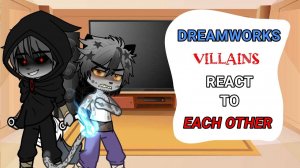 Реакция Злодеев Dreamworks друг на друга / Шрек, Кунг-фу Панда, Мадагаскар / Гача реакция