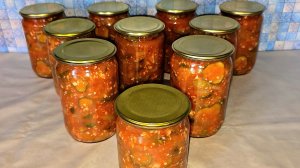 ✨️🥒«Огурцы в снегу»🥒✨️ Вкуснейший салат на зиму без стерилизации 👍🔥✨️