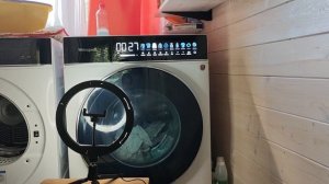 3 часть стирка вещей на программе хлопок 30 градусов 1200 об/мин