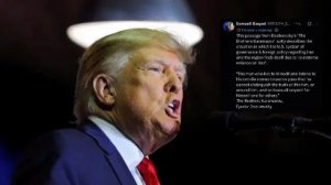 МИД Ирана процитировали Достоевского, характерезуя заявления Трампа в соцсетях: 

«Человек, который
