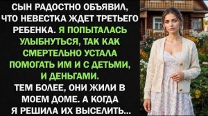 Истории из жизни| Сын сообщил о третьем ребёнке |Аудио рассказы|Жизненные истории